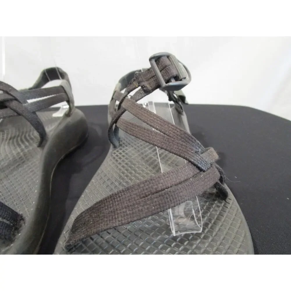 Chaco ZX/2 Black Double Strap Hiking Sport Sandals Women Sz 9